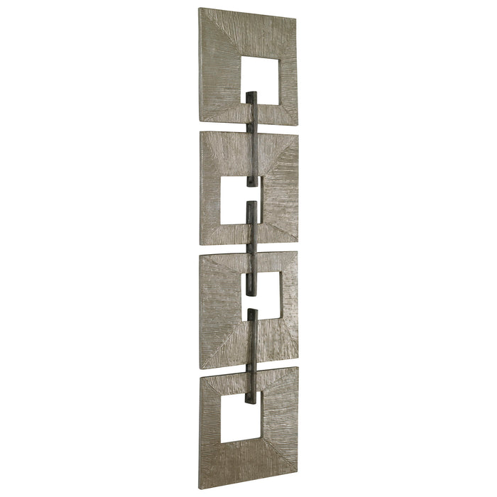 Linked - Metal Wall Decor - Champagne