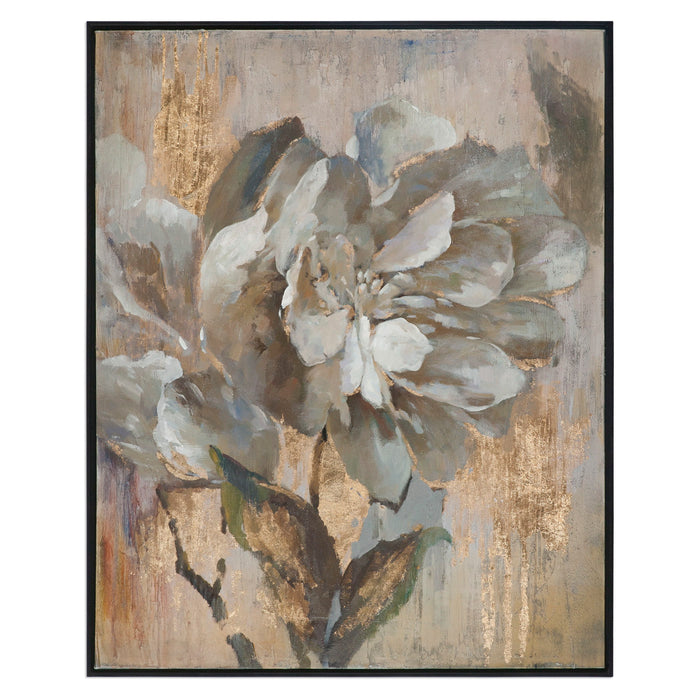 Dazzling - Floral Art - Light Brown