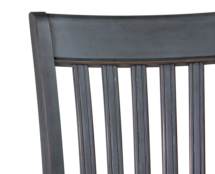 Americana - Side Chair (Set of 2) - Corduroy Blue