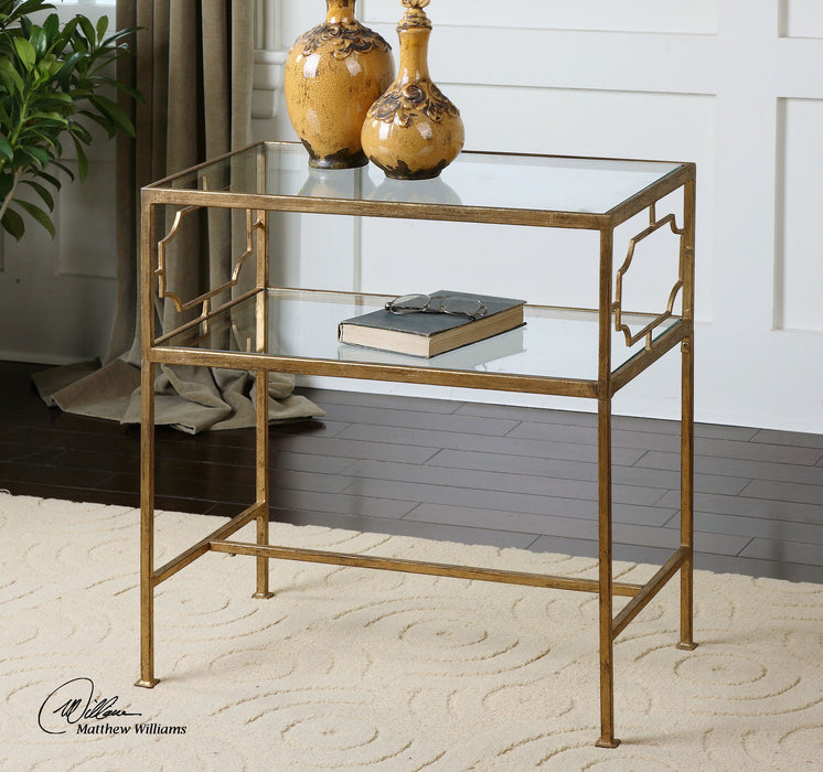Genell - Side Table - Gold