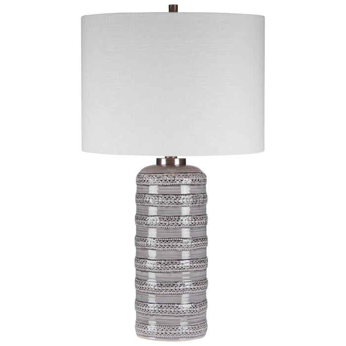 Alenon - Table Lamp - Light Gray