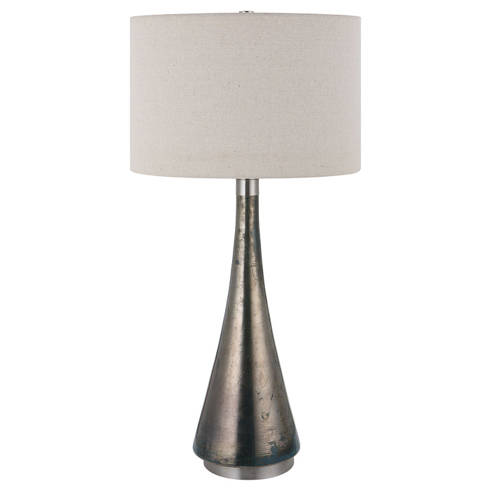 Contour - Metallic Glass Table Lamp - Dark Gray