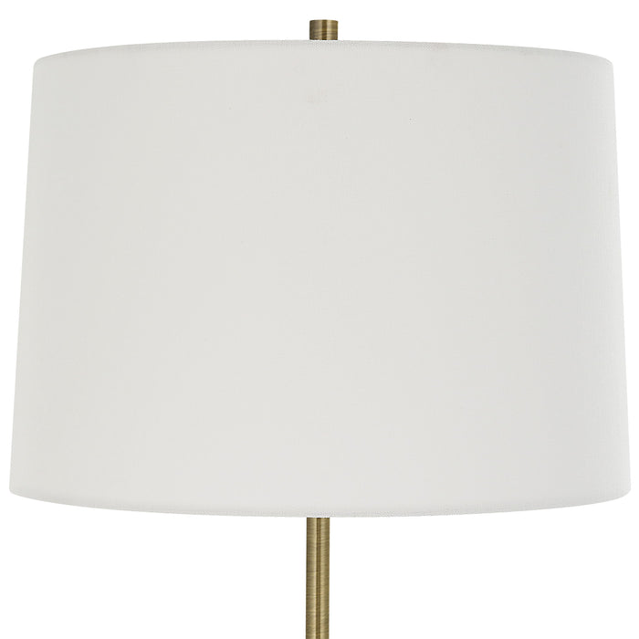 Annora - Glossy Table Lamp - White