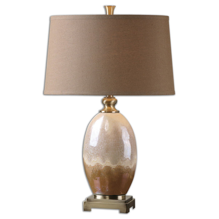 Eadric - Ceramic Table Lamp - Light Brown