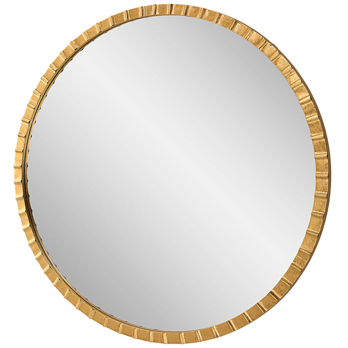 Dandridge - Round Mirror - Gold