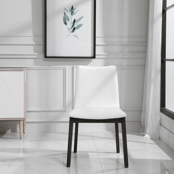 Delano - Armless Chair (Set of 2) - White
