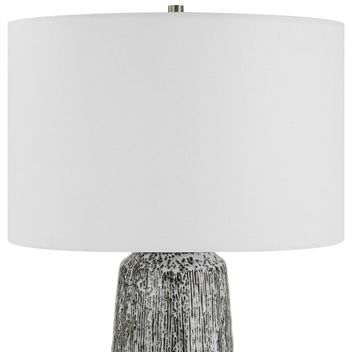 Static - Modern Table Lamp - Dark Gray