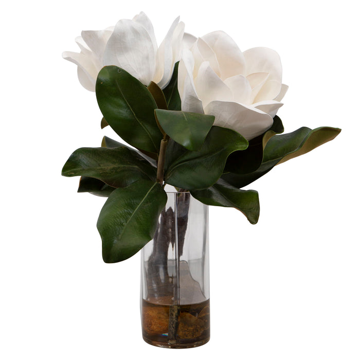 Middleton - Magnolia Flower Centerpiece - Green
