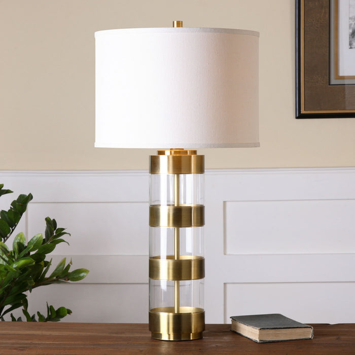 Angora - Table Lamp - Brushed Brass