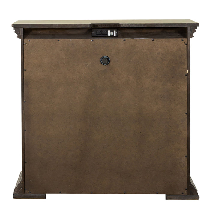Big Valley - Bedside Chest With Charging Station