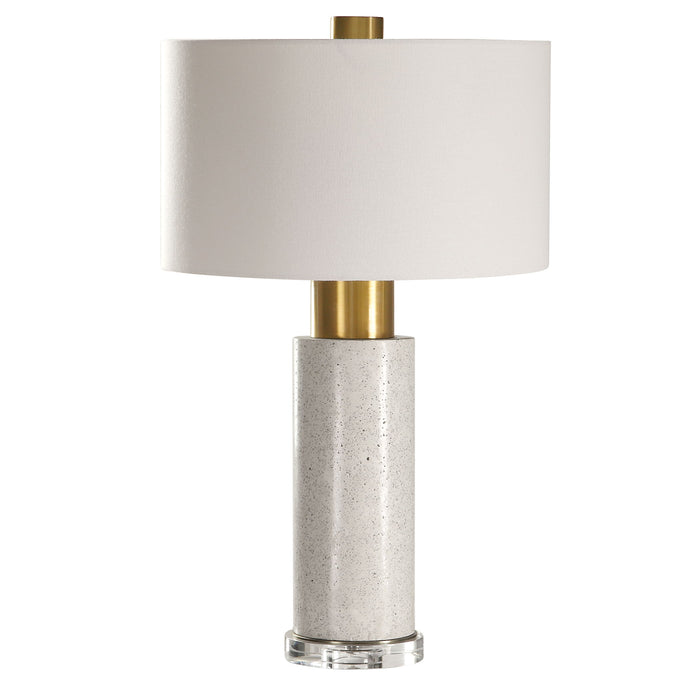 Vaeshon - Concrete Table Lamp - White