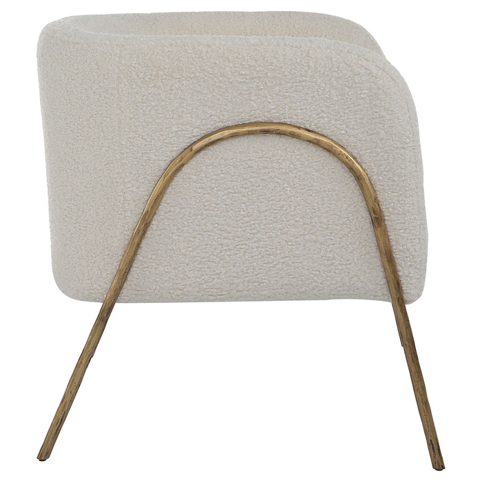 Jacobsen - Shearling Accent Chair - Off White