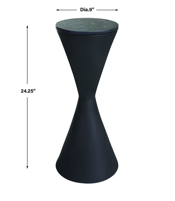 Time's Up - Hourglass Shaped Drink Table
