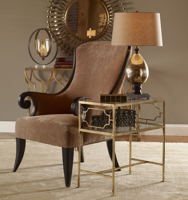 Genell - Side Table - Gold