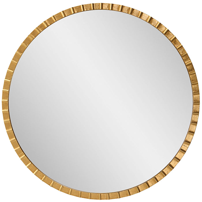 Dandridge - Round Mirror - Gold