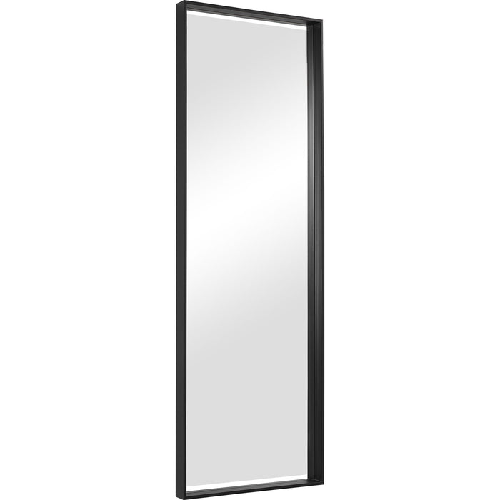 Kahn - Oversized Rectangular Mirror - Black