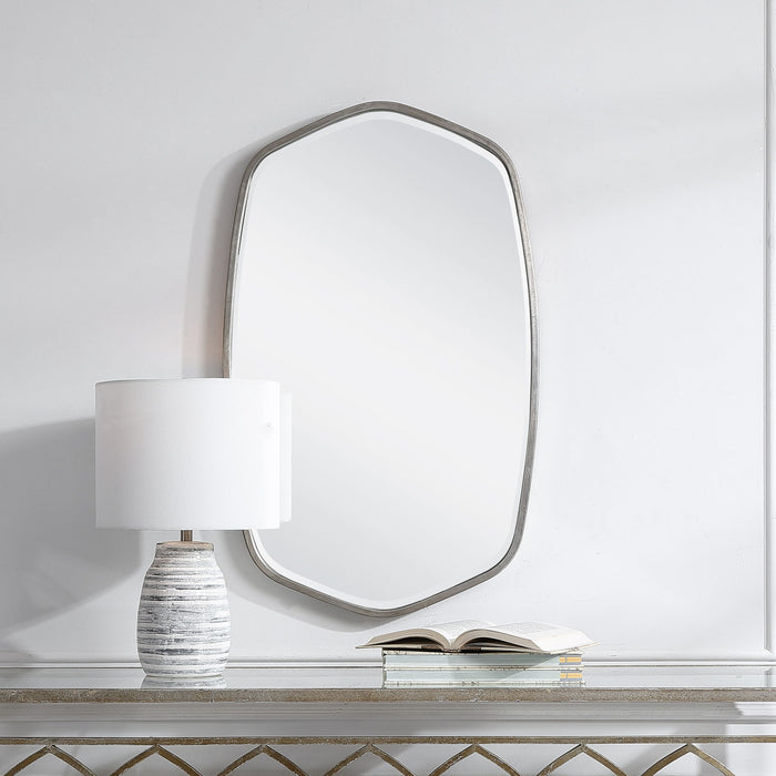 Duronia - Mirror - Brushed Silver