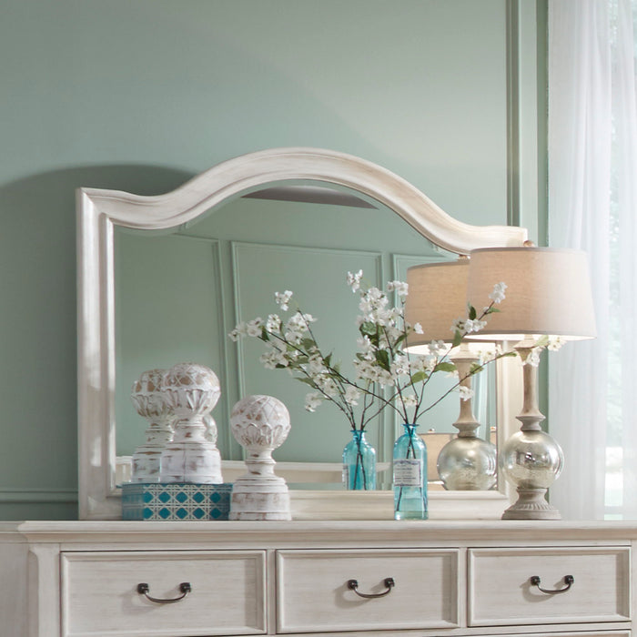 Bayside - Arched Mirror - White