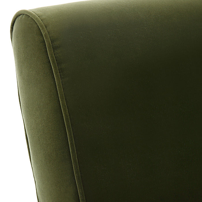 Knoll - Mid-Century Accent Chair - Green