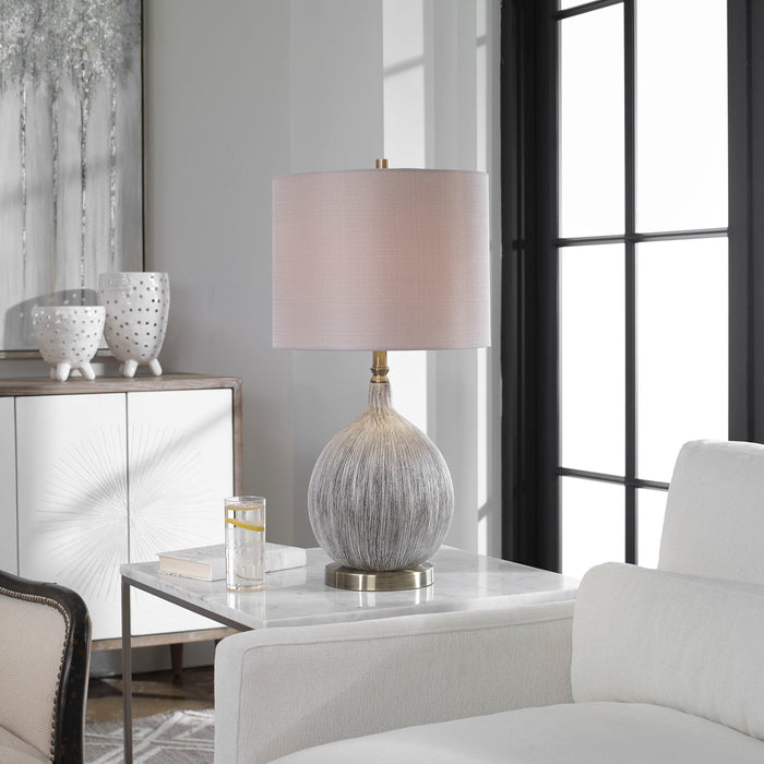 Hedera - Textured Table Lamp - Ivory