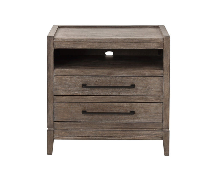 Montrose - Nightstand - Charcoal Brulee