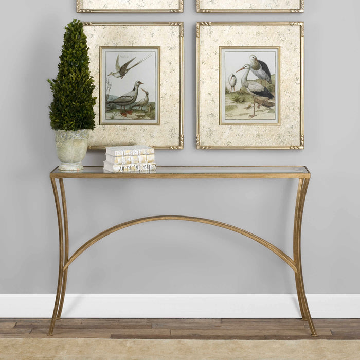 Alayna - Console Table - Gold