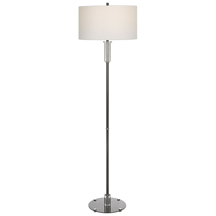 Aurelia - Steel Floor Lamp - Pearl Silver