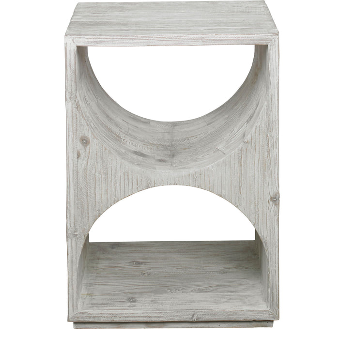 Hans - Side Table - White