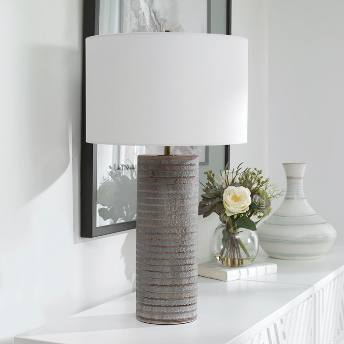 Monolith - Table Lamp - Gray