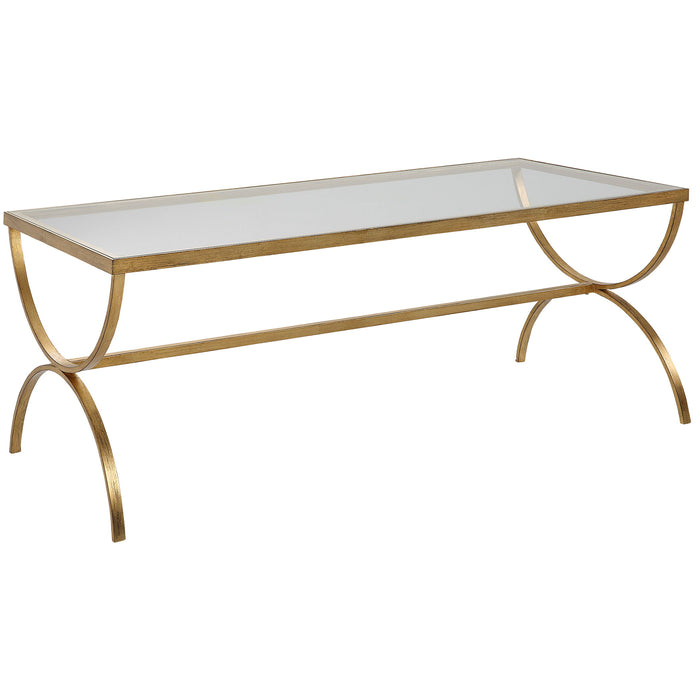 Crescent - Coffee Table - Gold
