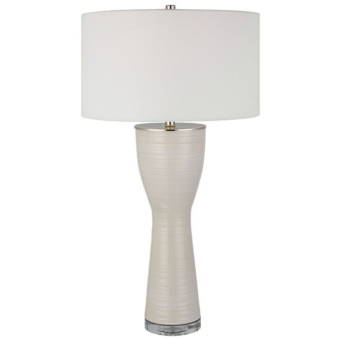 Amphora - Glaze Table Lamp - Off-White