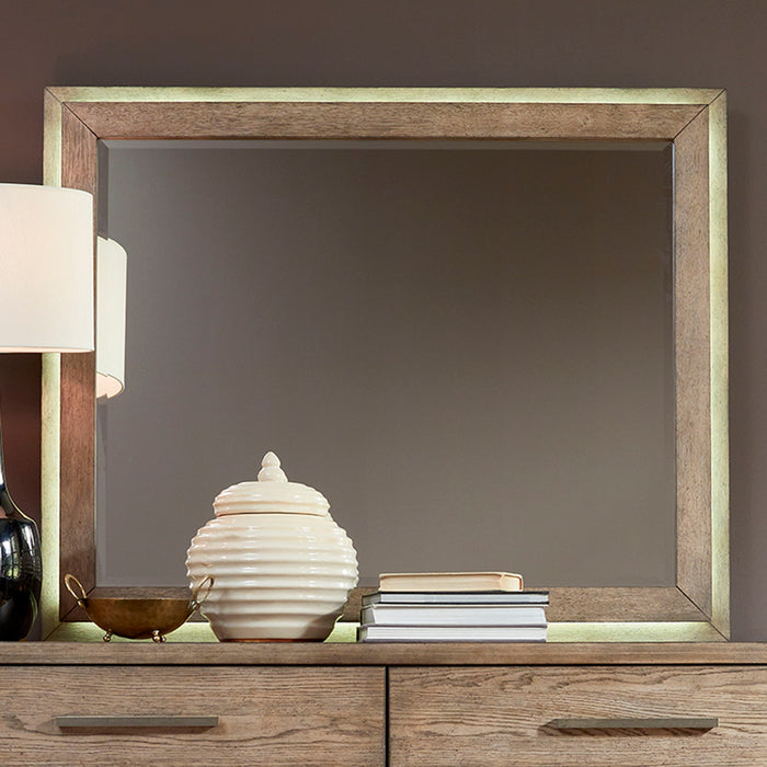 Canyon Road - Lighted Mirror - Light Brown