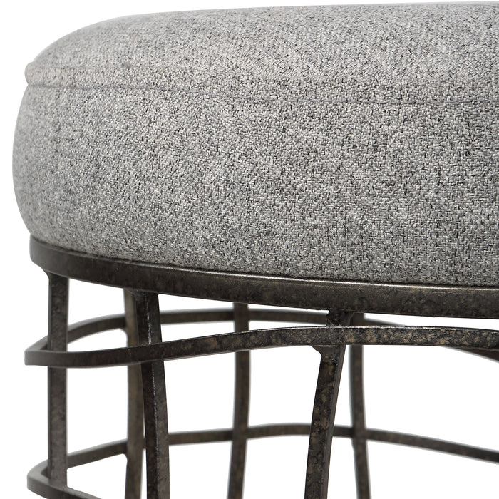 Carnival - Iron Round Accent Stool