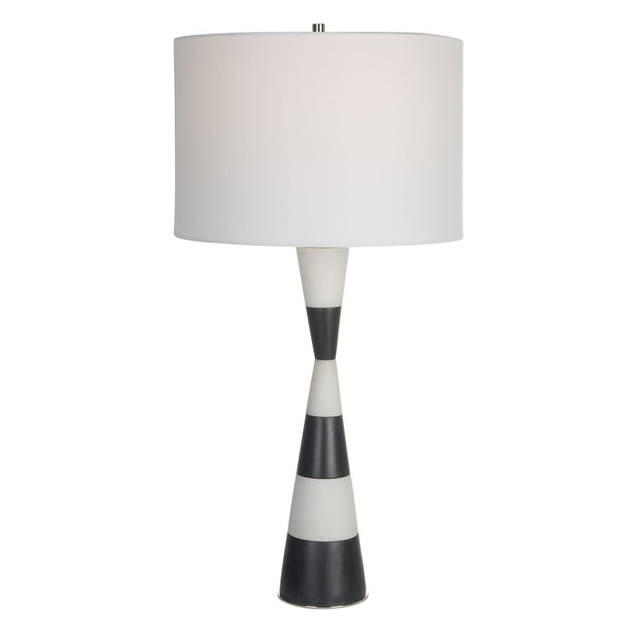 Bandeau - Banded Stone Table Lamp