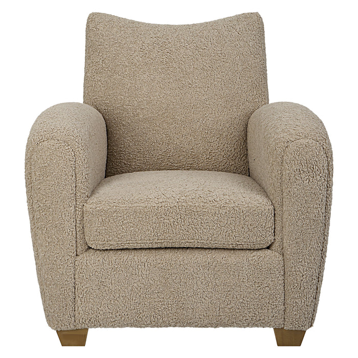 Teddy - Accent Chair - Latte