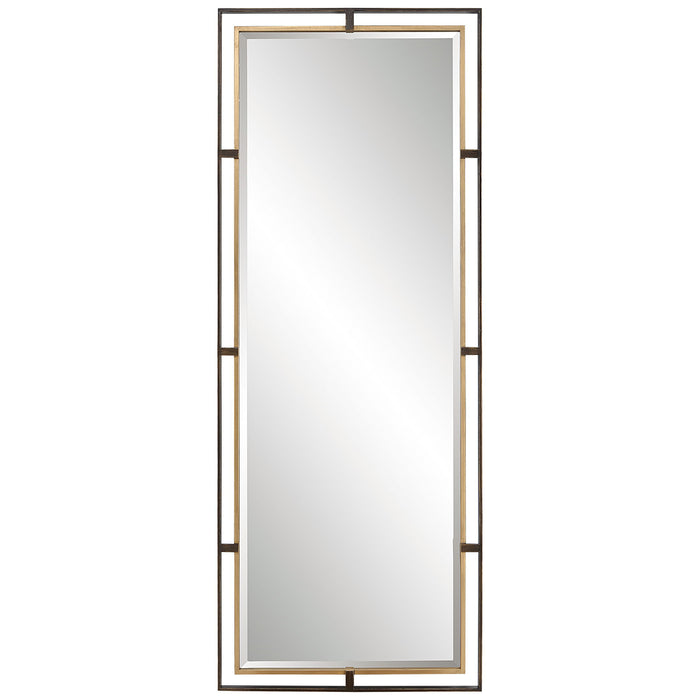 Carrizo - Tall Mirror - Bronze & Gold