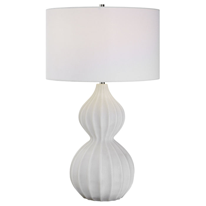 Antoinette - Marble Table Lamp - White