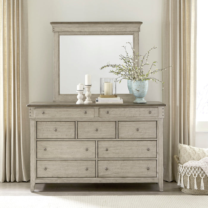 Ivy Hollow - Dresser & Mirror - White