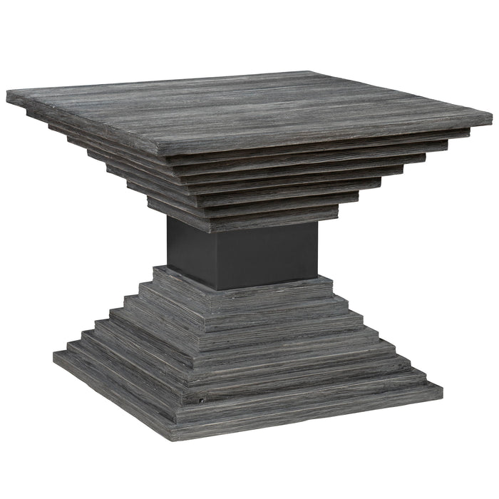 Andes - Wooden Geometric Accent Table