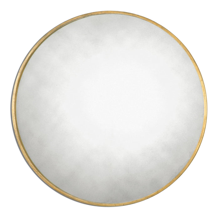 Junius - Round Mirror - Gold