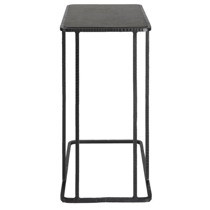 Cavern - Stone & Iron Accent Table