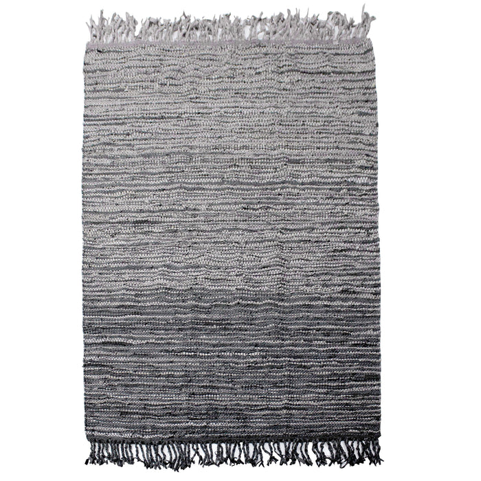 Kirvin - Wool 8 X 10 Rug - Dark Gray
