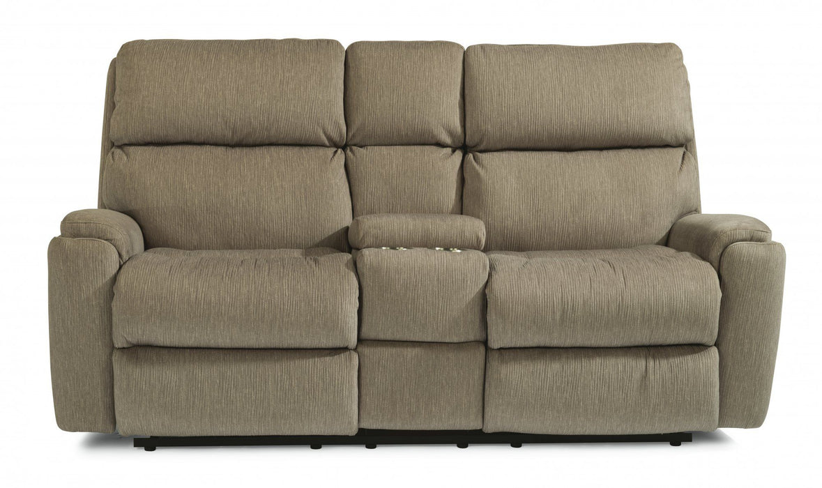 Rio - Reclining Loveseat With Console