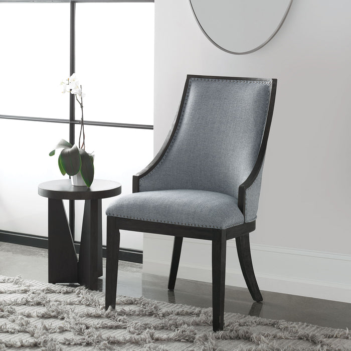 Janis - Accent Chair - Ebony
