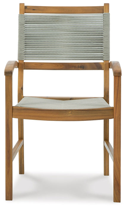 Janiyah - Rope Back Arm Chair