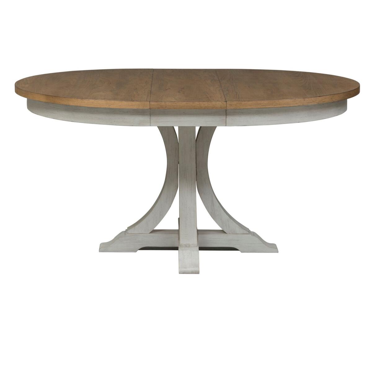 Oval Pedestal Table Oval Pedestal Table - Image 1