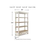 Realyn 75" Bookcase - Image 5