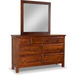 Daniel's Amish Bedroom 8 Drawer Double Dresser