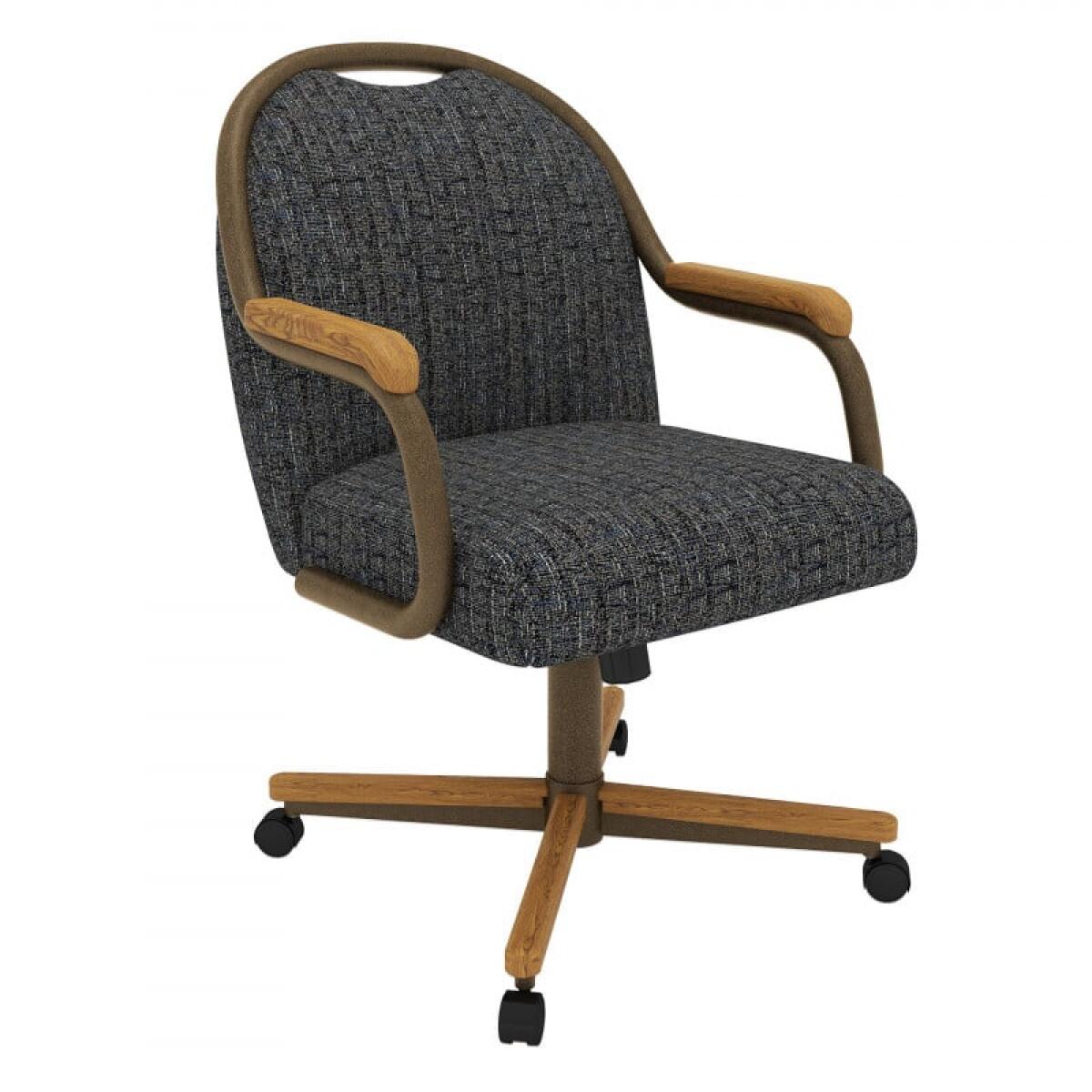 Chromcraft Dining™ MedinaCollection Quick Shipping Chair in Chestnut Chromcraft Dining™ MedinaCollection Quick Shipping Chair in Chestnut - Image 1