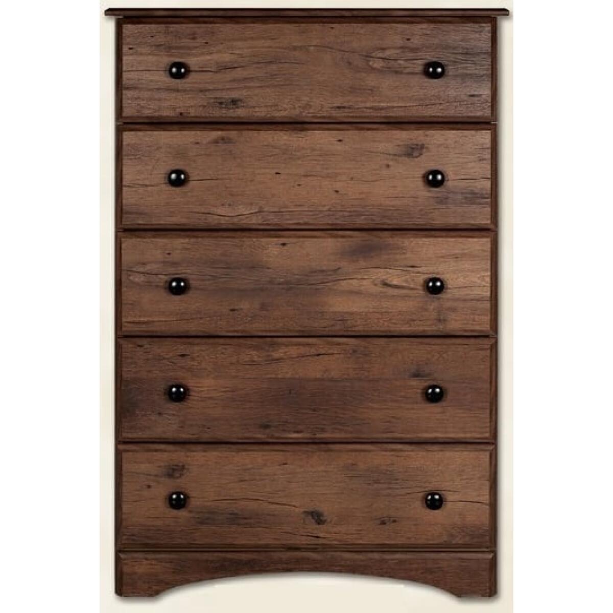 Aspen Oak 5 Drawer Chest Aspen Oak 5 Drawer Chest - Image 1